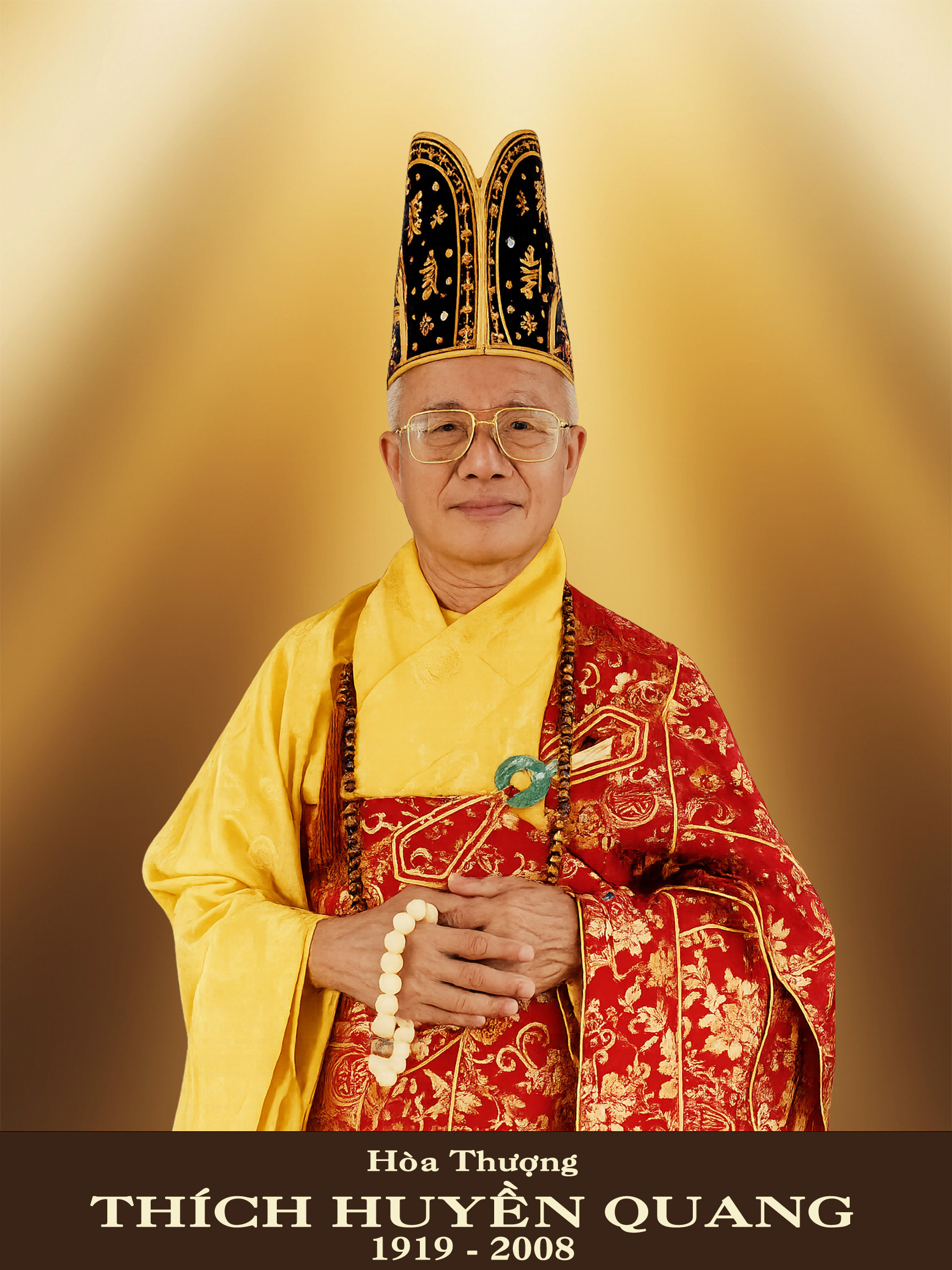 Chân dung Hòa Thượng Thích Huyền Quang